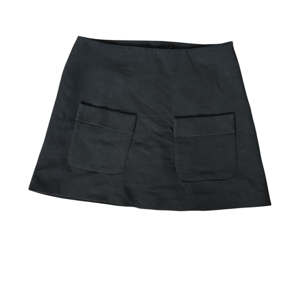 Zara Black Mini Skirt with Pockets
